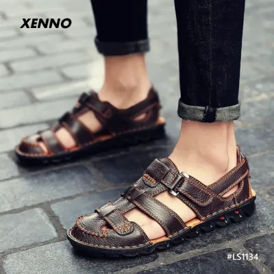 RELAX RISE GENUINE LEATHER SANDALS